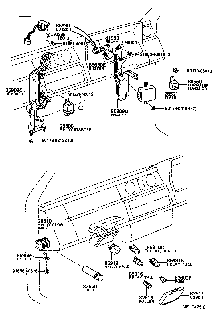 28560-95A00 BLOCK, HEATER product image