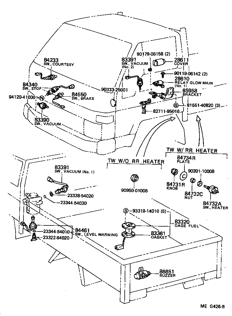 28560-95A00 BLOCK, HEATER product image