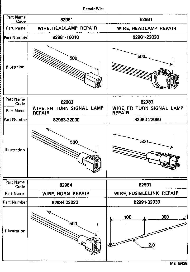 82201-32040 WIRING SUB-ASSY, INSTRUMENT PANEL product image