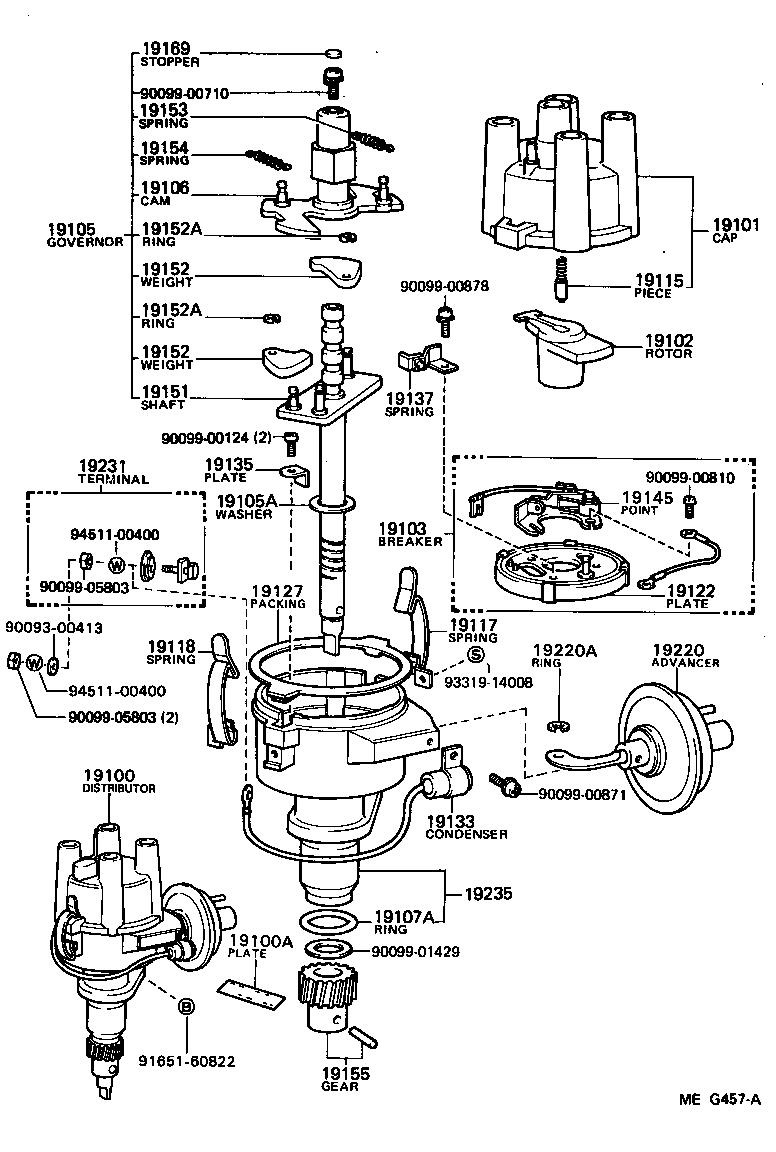 19235-13170 HOUSING, DISTRIBUTOR product image