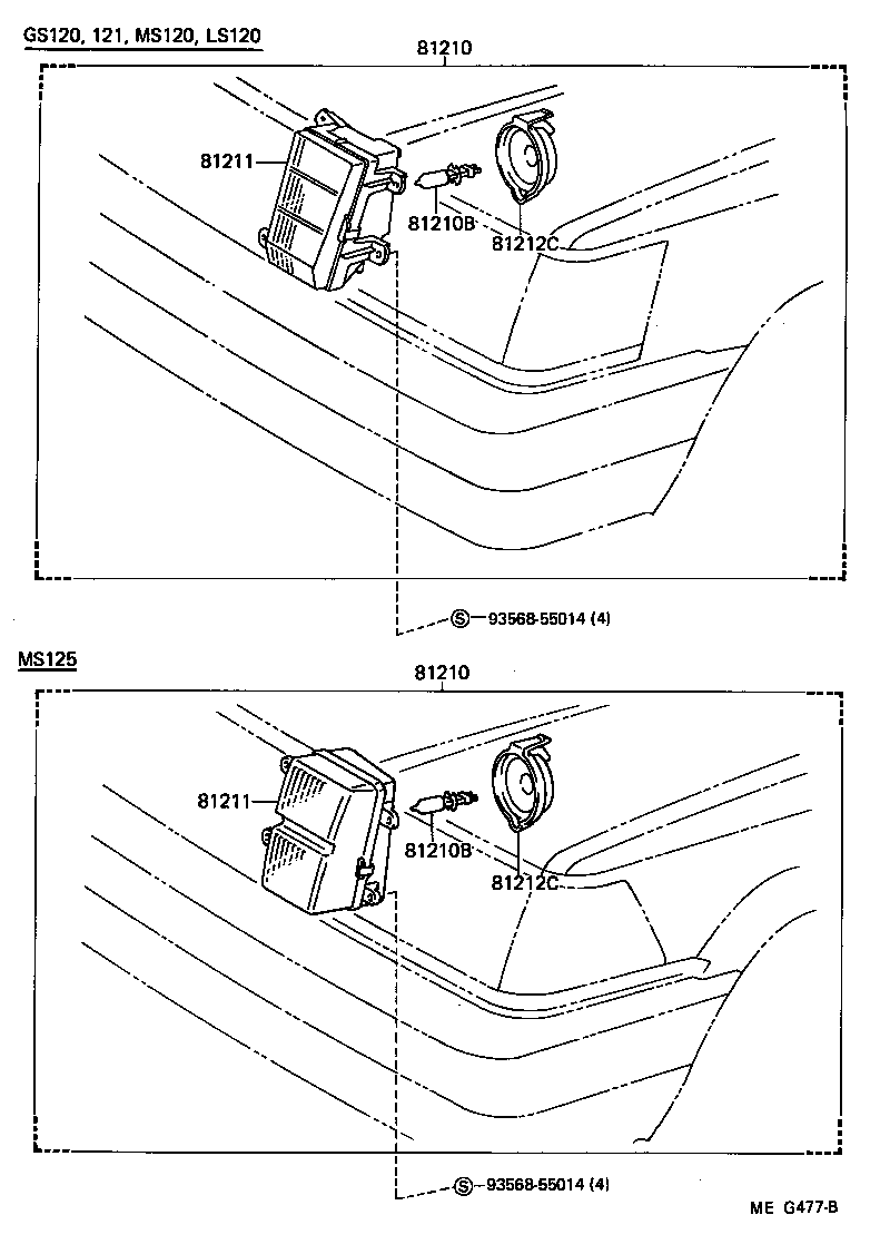 81220-39055 LAMP ASSY, FOG product image