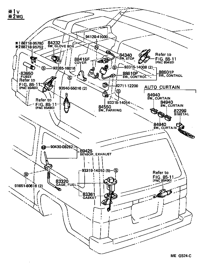 28624-64030 PLATE, CURRENT SENSOR product image