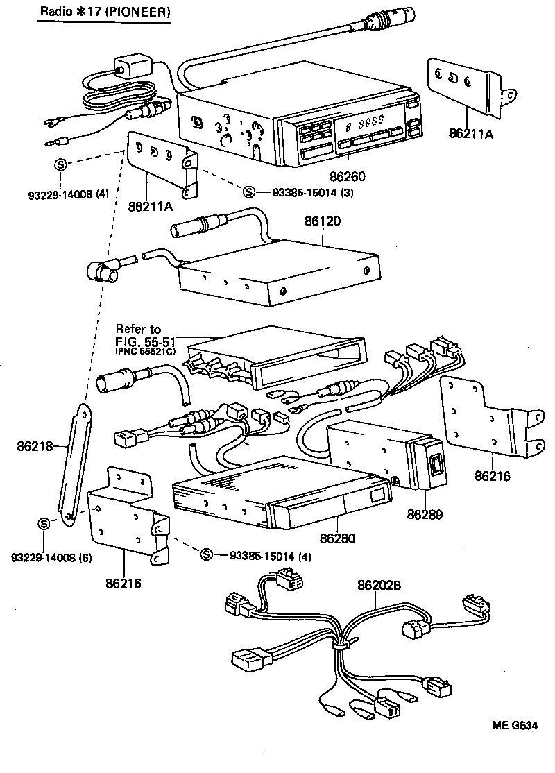 86202-95707 WIRE, RADIO product image
