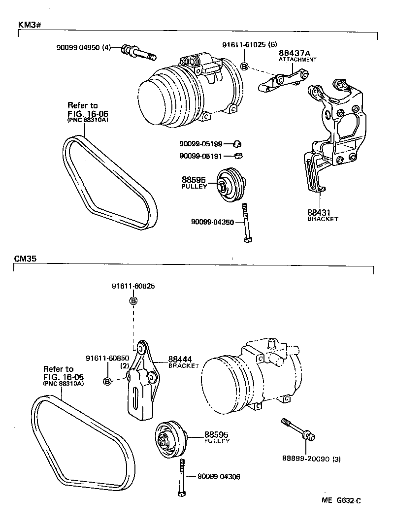 88320-27070 COMPRESSOR ASSY, COOLER product image