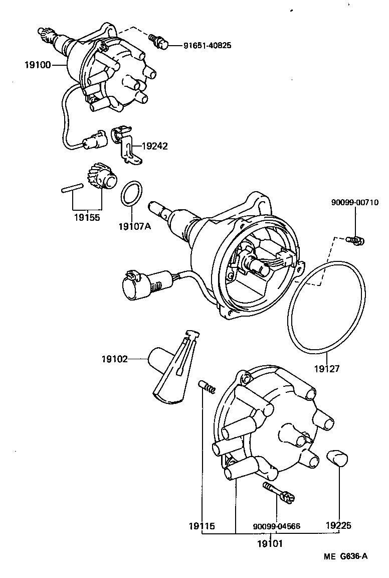 19106-18030 CAM SUB-ASSY, DISTRIBUTOR product image