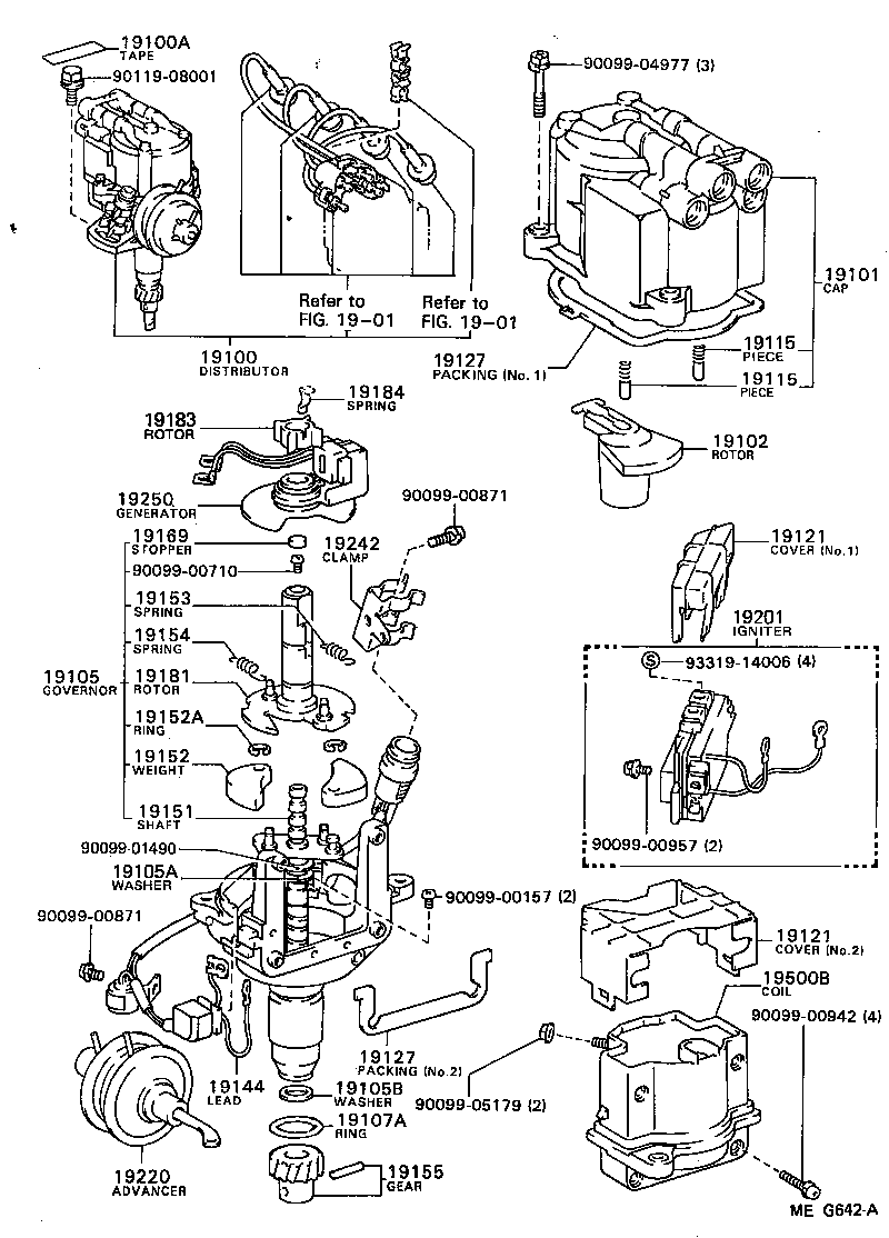 19105-13080 GOVERNOR SUB-ASSY product image