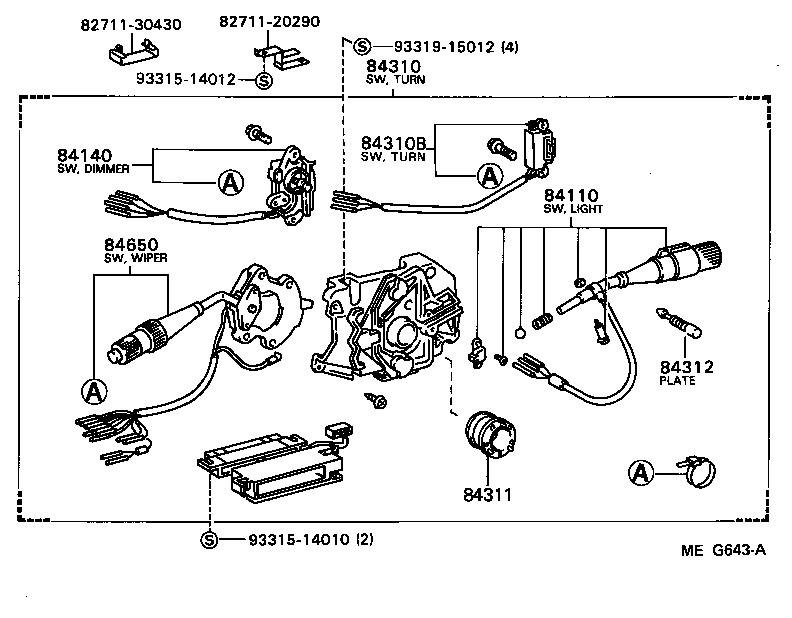 83320-80006 GAGE ASSY, FUEL SENDER product image
