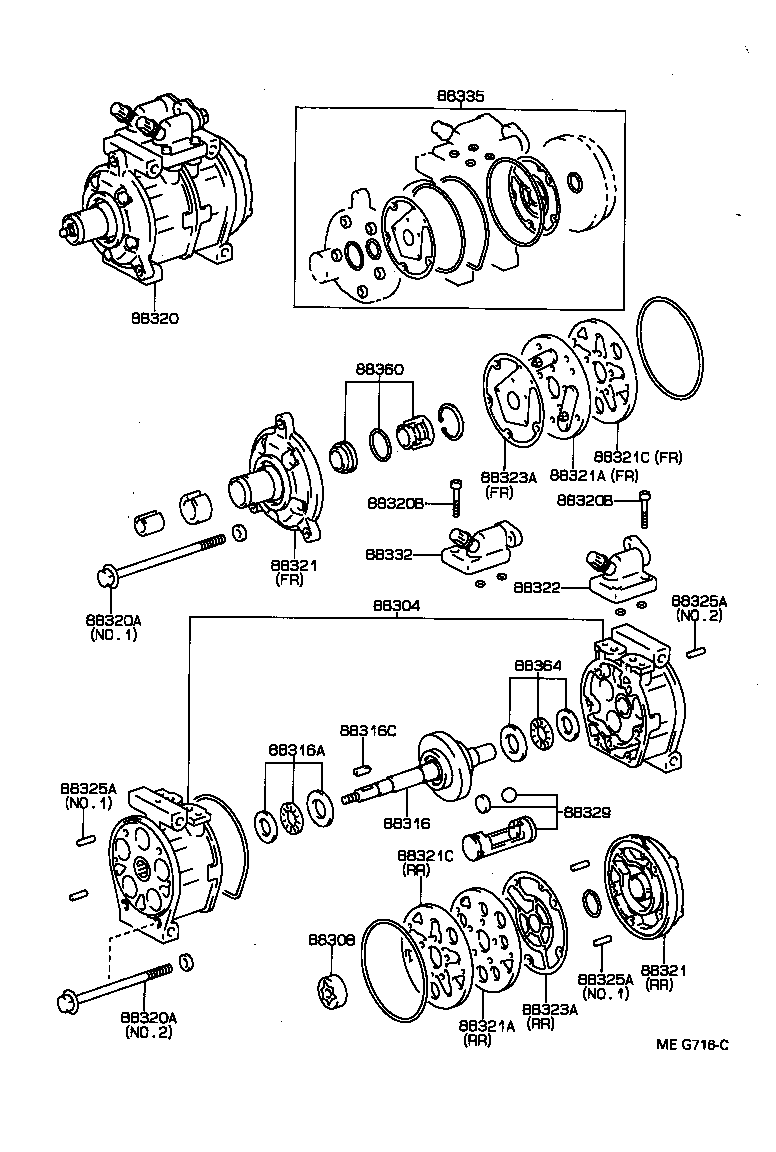 04881-36020 GASKET KIT, OVERHAUL product image