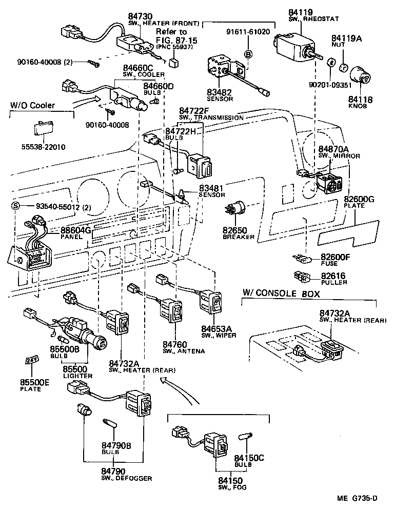 28300-54040 RELAY ASSY, STARTER product image