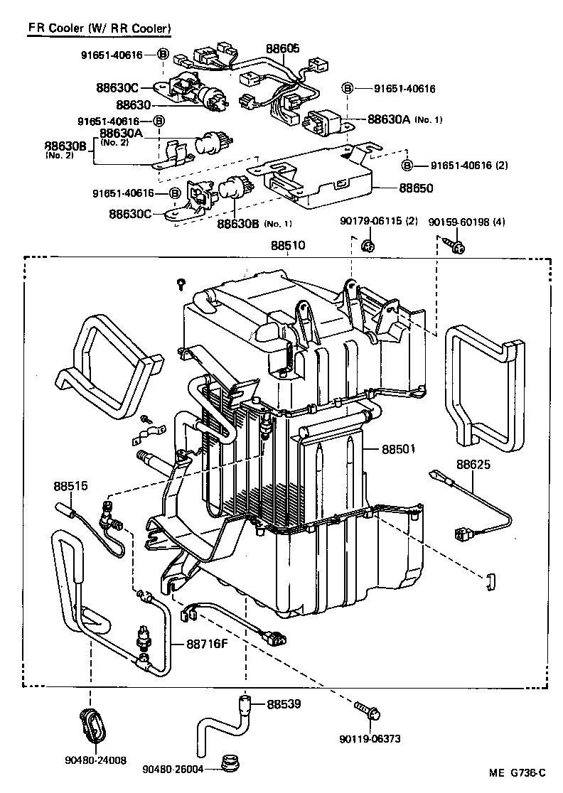 88650-90K01 AMPLIFIER ASSY, COOLER STABILIZER product image