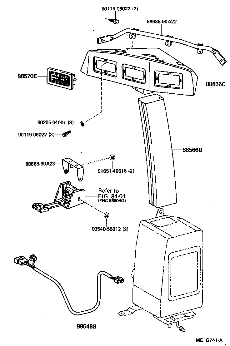 87286-90A00 CABLE SUB-ASSY, WATER VALVE CONTROL product image