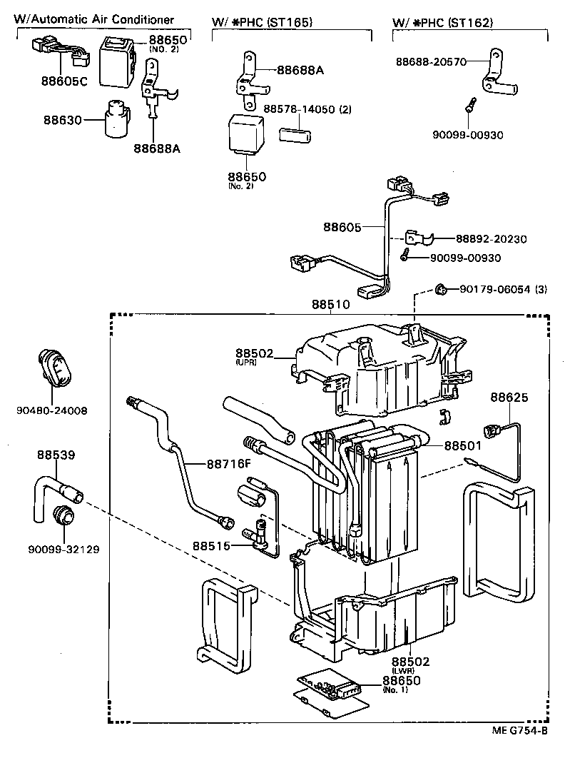88605-20690 HARNESS SUB-ASSY, COOLER WIRING, NO.1 product image