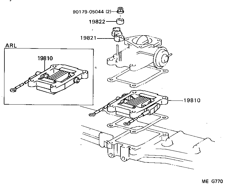 19810-68020 HEATER ASSY, INTAKE product image