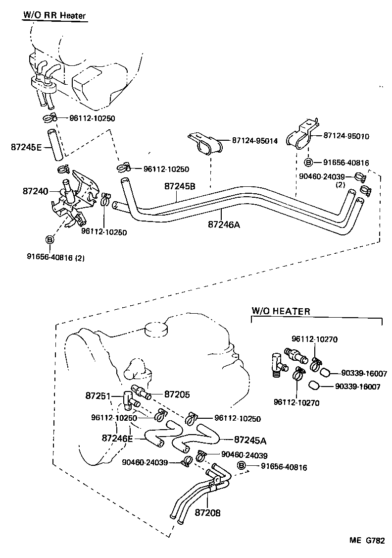 87240-95406 VALVE ASSY, HEATER WATER product image