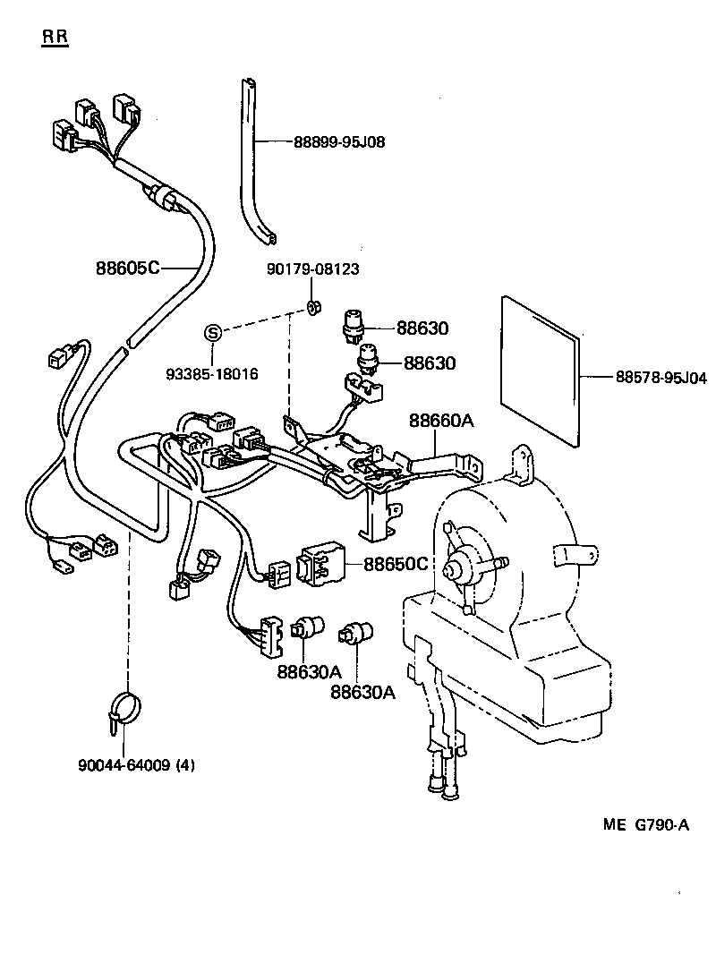 88510-95J27 UNIT ASSY, COOLER product image