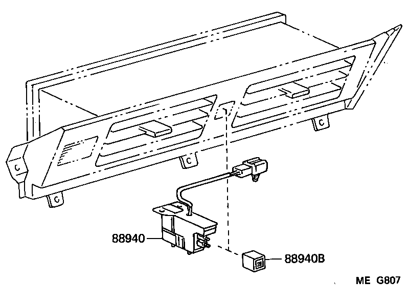 88608-30481 HARNESS SUB-ASSY, COOLER WIRING, NO.1 product image