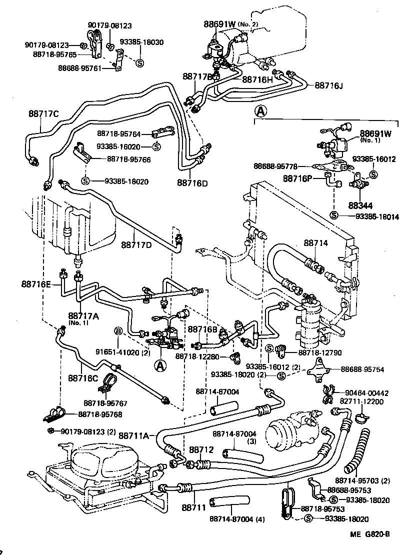 88471-95702 TANK, RECEIVER AIR CONDITIONER product image