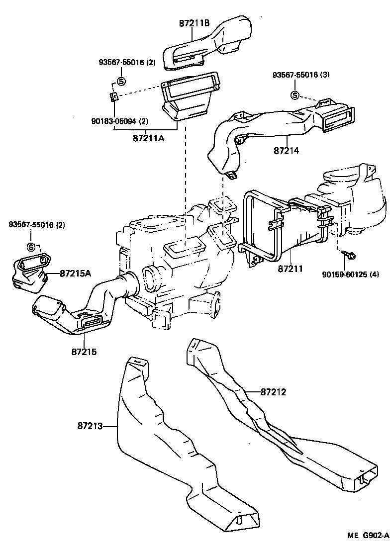 55900-14360 CONTROL ASSY, HEATER OR BOOST VENTILATOR product image