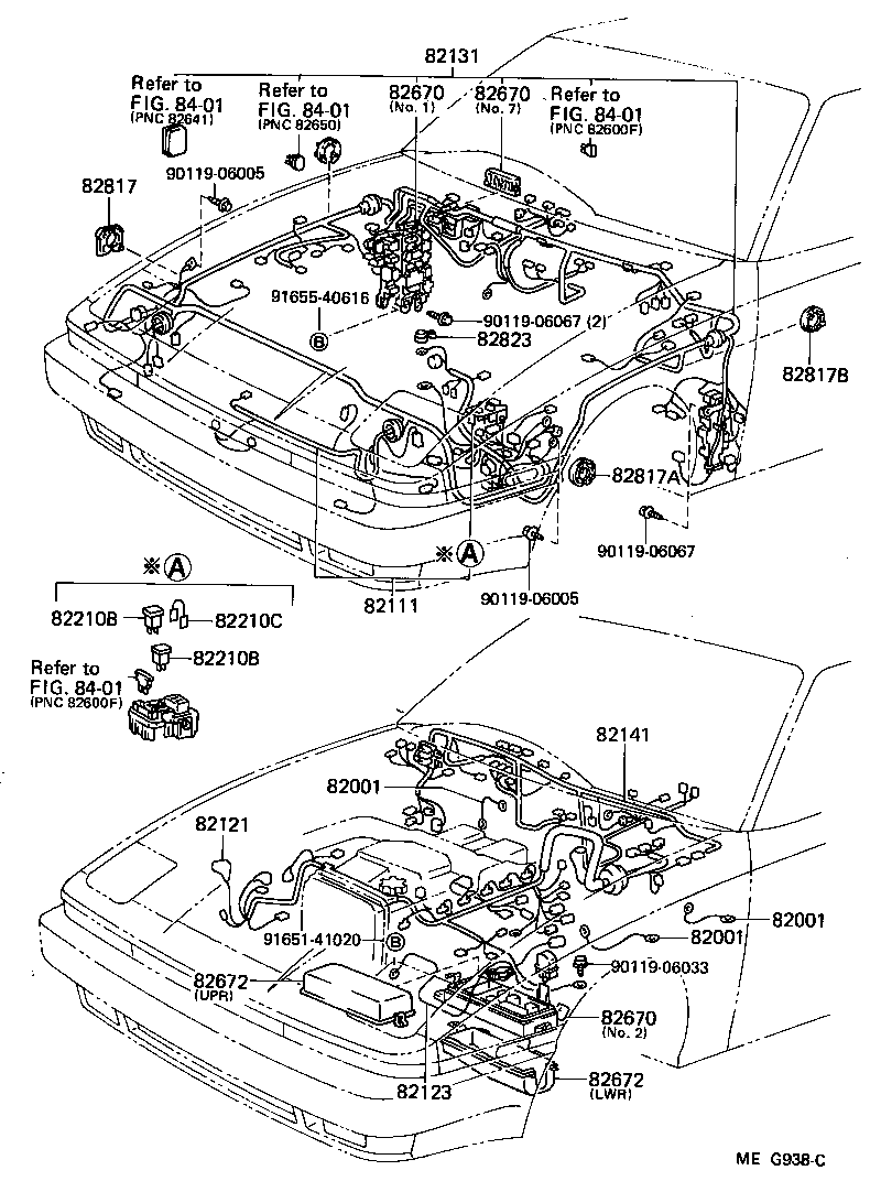 82121-14280 WIRE, ENGINE product image