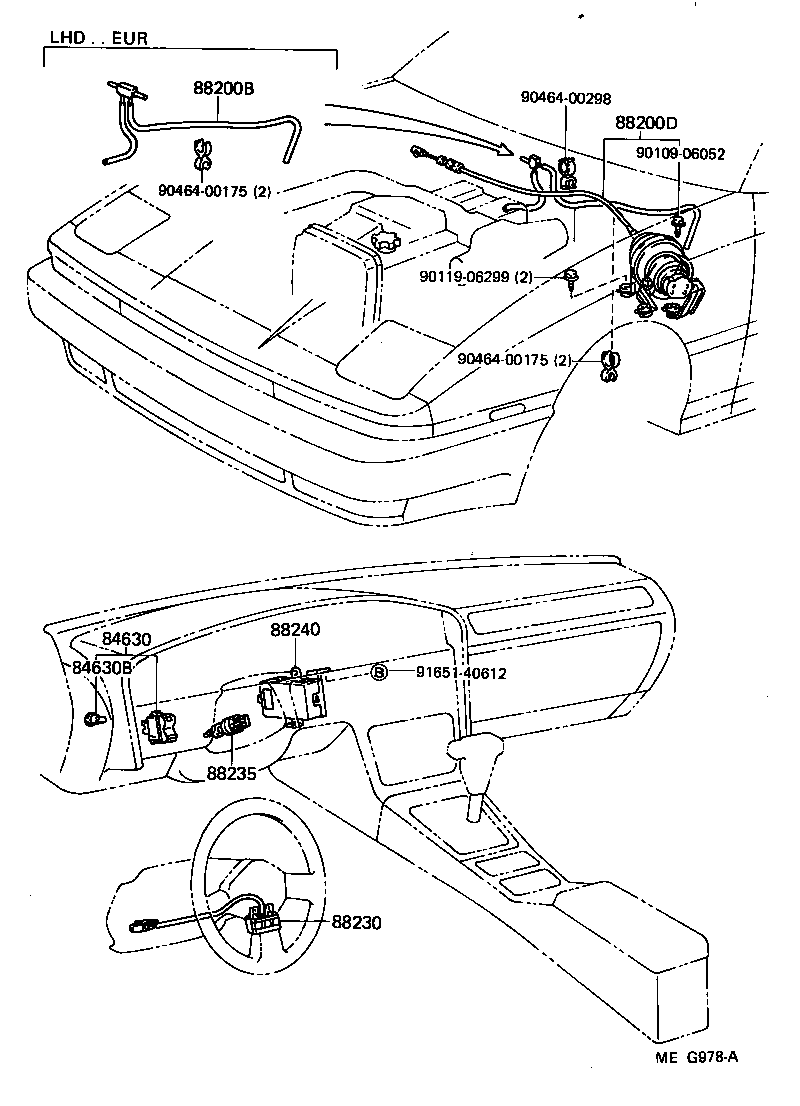 88283-14010 HOSE, CRUISE CONTROL VACUUM product image