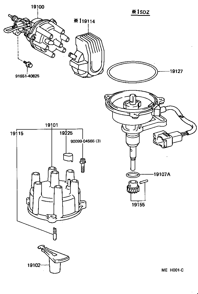 19127-42010 PACKING, DUST PROOF product image