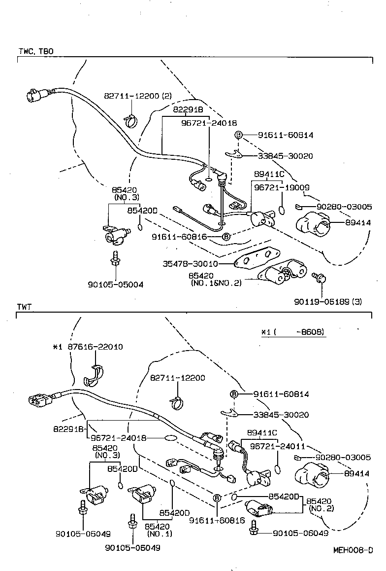 89530-22341 COMPUTER ASSY, TRANSMISSION CONTROL product image
