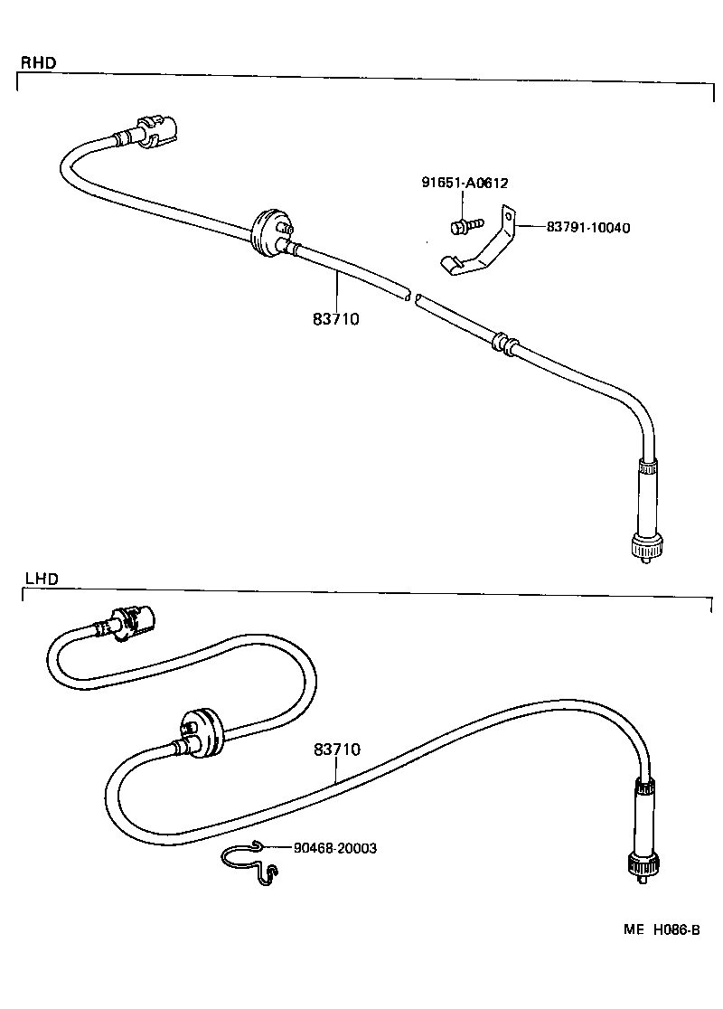 83132-10570 CASE, COMBINATION METER product image