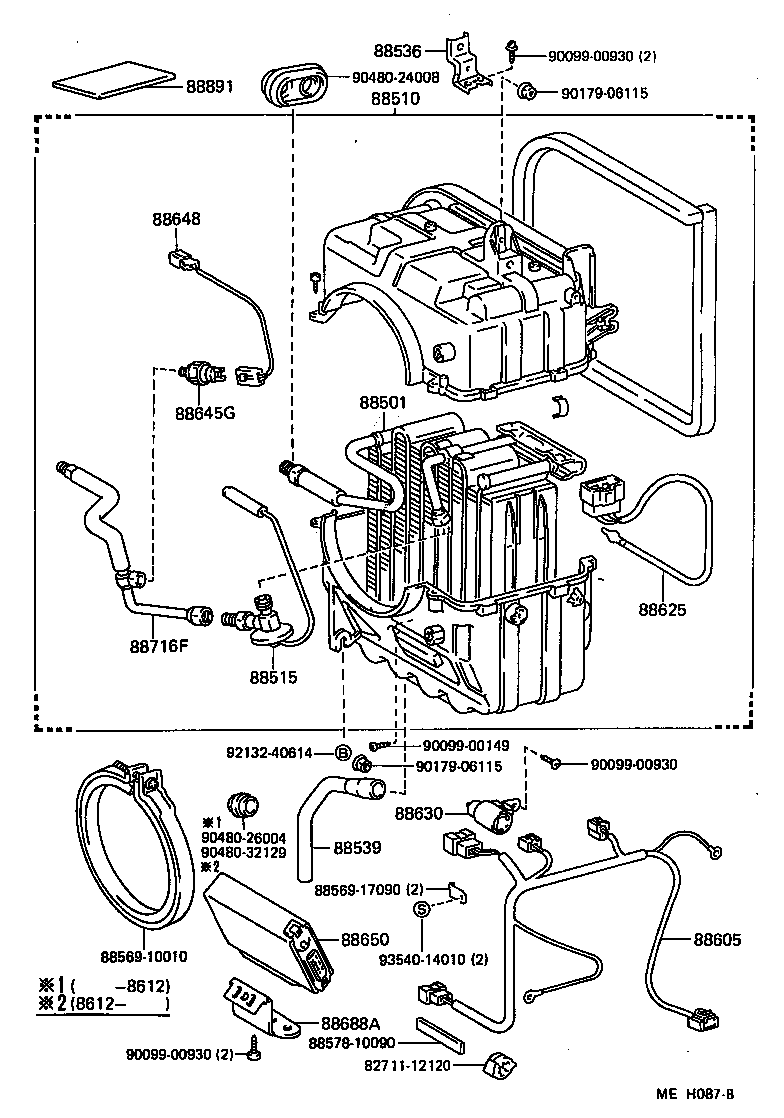 88510-10181 UNIT ASSY, COOLER product image
