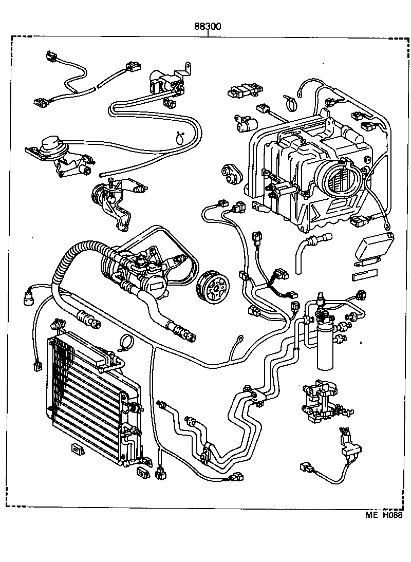 88300-10450 COOLER & ACCESSORY ASSY product image
