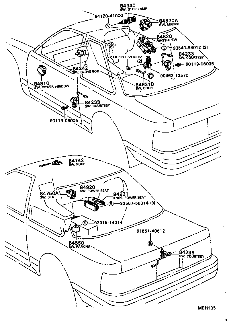 89439-24010 BRACKET, SENSOR product image
