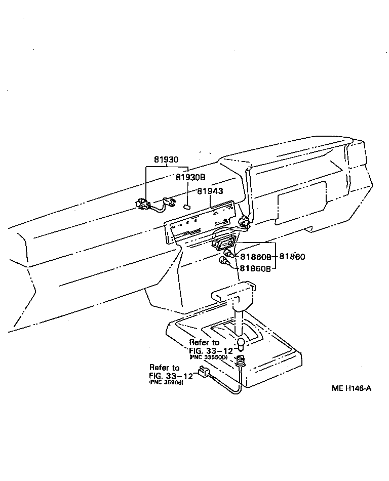 81860-35010 LAMP ASSY, TRANSMISSION INDICATOR product image