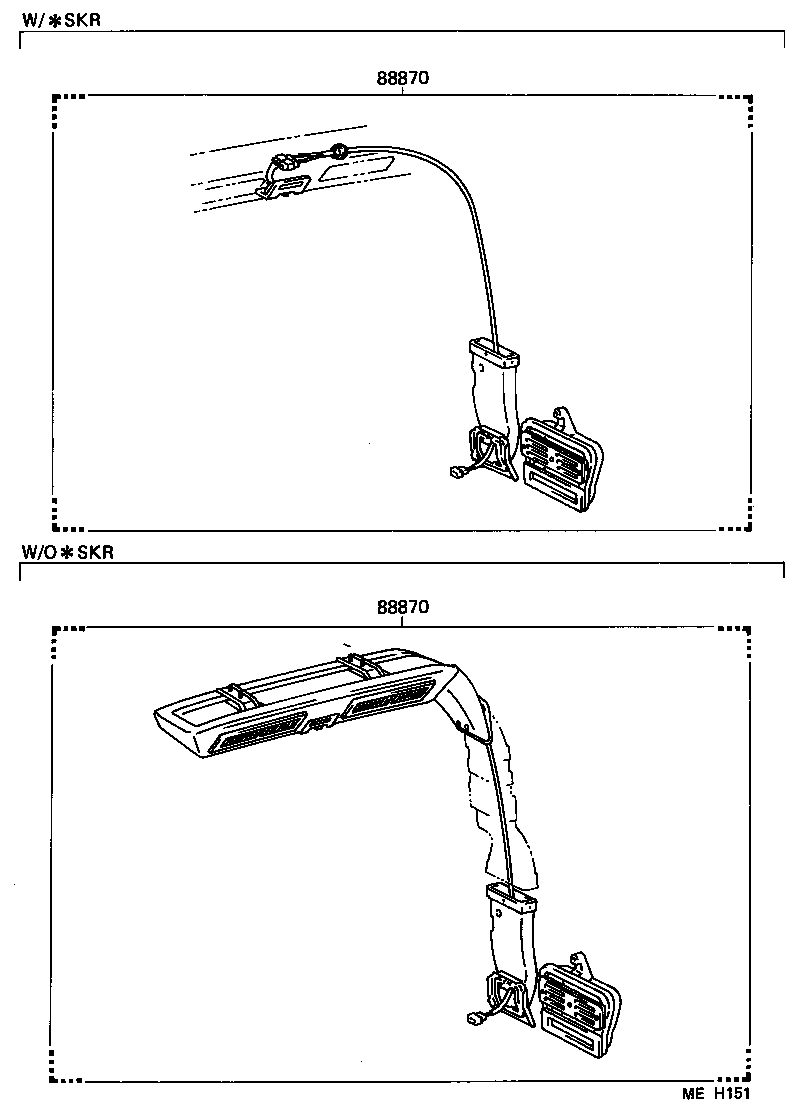 88830-95701 AIR CONDITIONER & ACCESSORY SUB-ASSY, NO.2 product image