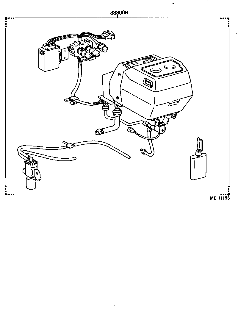 88300-95G02 COOLER & ACCESSORY ASSY product image
