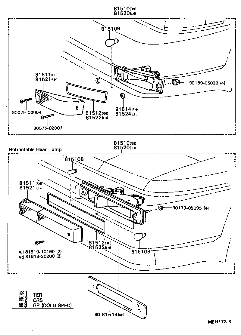 81510-80039 LAMP ASSY, FRONT TURN SIGNAL, RH product image