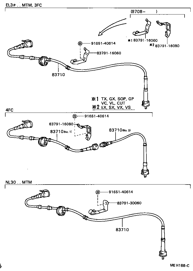 83132-16280 CASE, COMBINATION METER product image