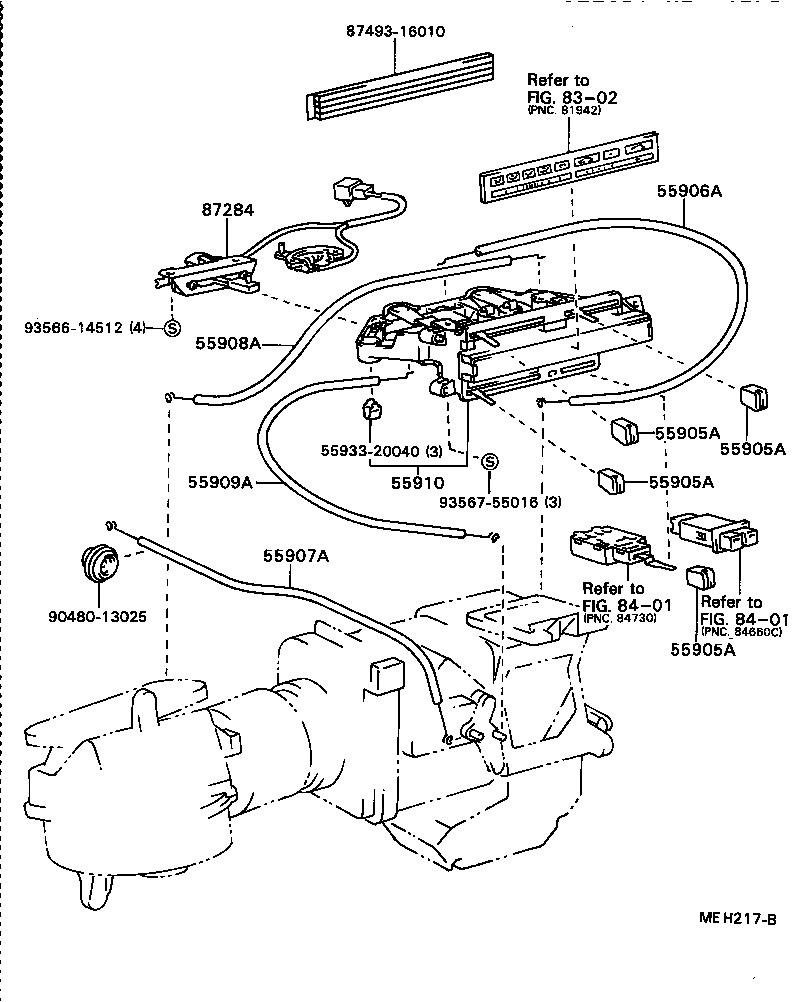 55910-16100 CONTROL ASSY, HEATER OR BOOST VENTILATOR product image