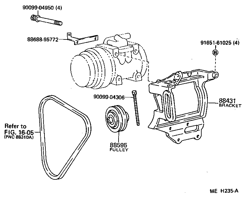 88320-27070 COMPRESSOR ASSY, COOLER product image