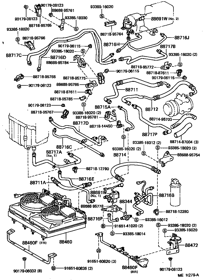 88471-95702 TANK, RECEIVER AIR CONDITIONER product image