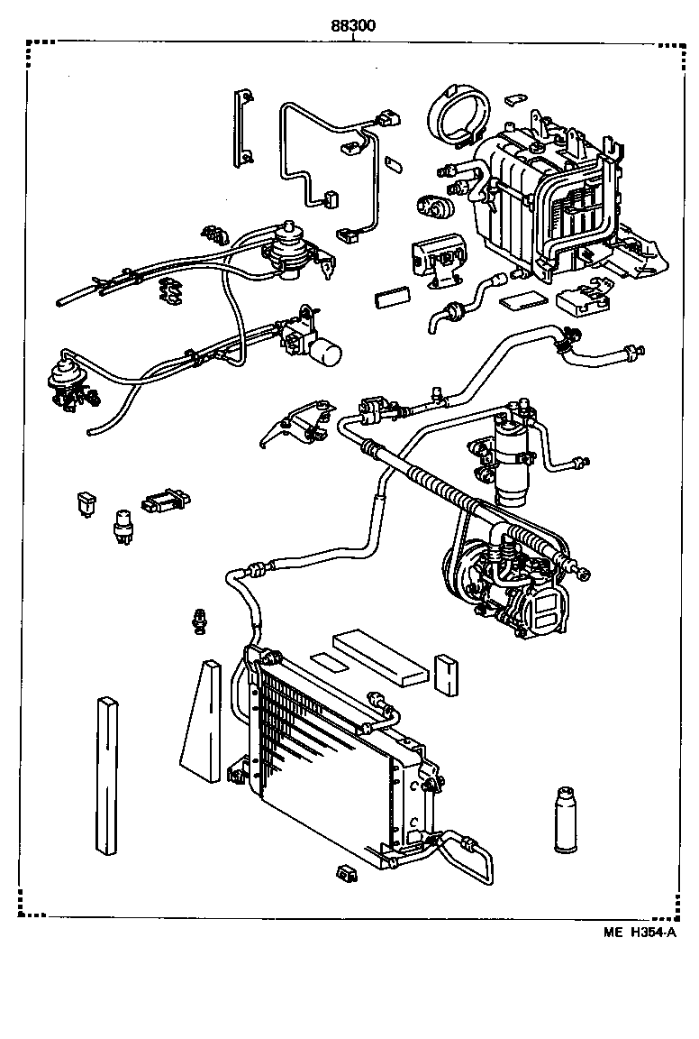 88300-16780 COOLER & ACCESSORY ASSY product image