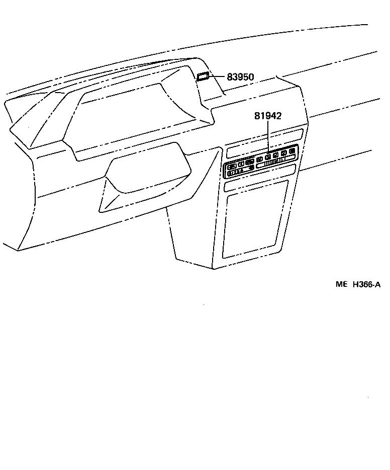 Toyota 83950-16010 LAMP ASSY, TELLTALE