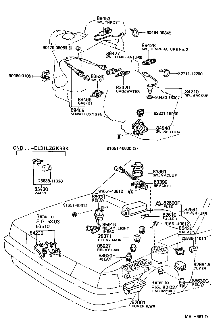 Toyota 84140-16080 SWITCH ASSY, HEADLAMP DIMMER