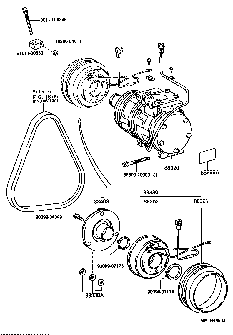 Toyota 88342-32010 PLATE SUB-ASSY, VALVE