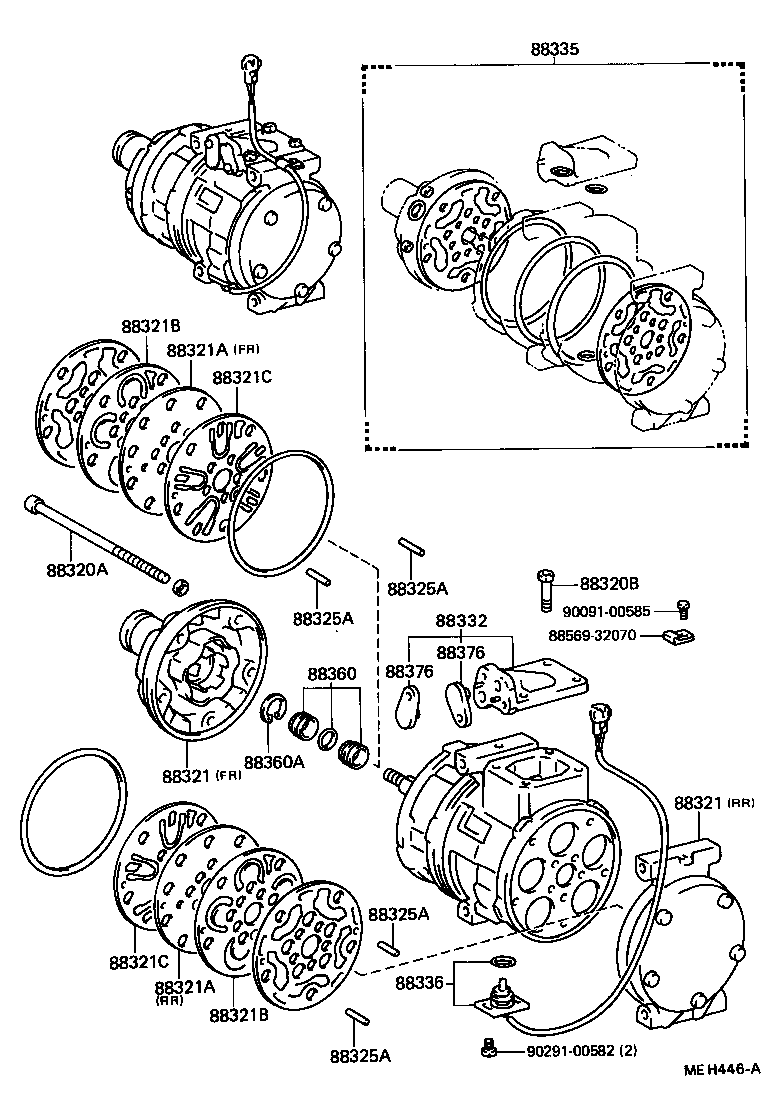 88355-14020 WASHER (FOR MAGNET CLUTCH) product image