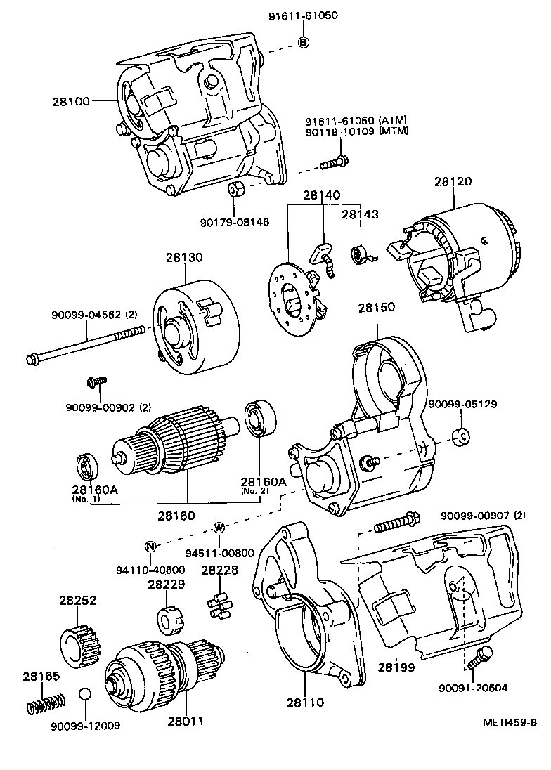 28115-74010 HOUSING ASSY, STARTER DRIVE product image