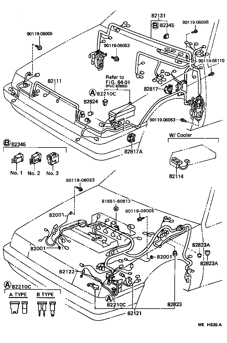 Toyota 82152-02020 WIRE, FRONT DOOR, LH