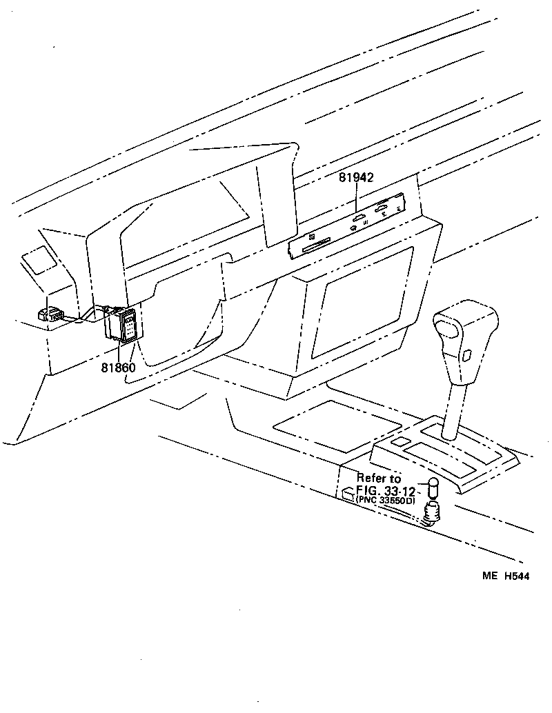 81860-02010 LAMP ASSY, TRANSMISSION INDICATOR product image