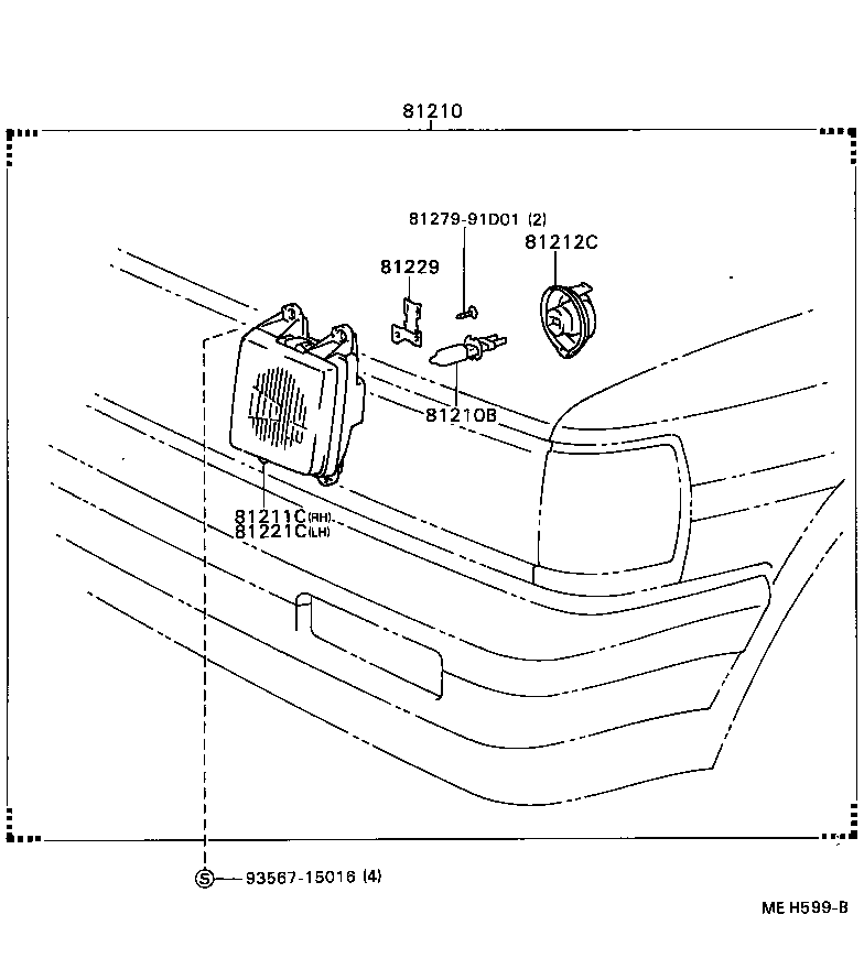 81210-22020 LAMP ASSY, FOG product image