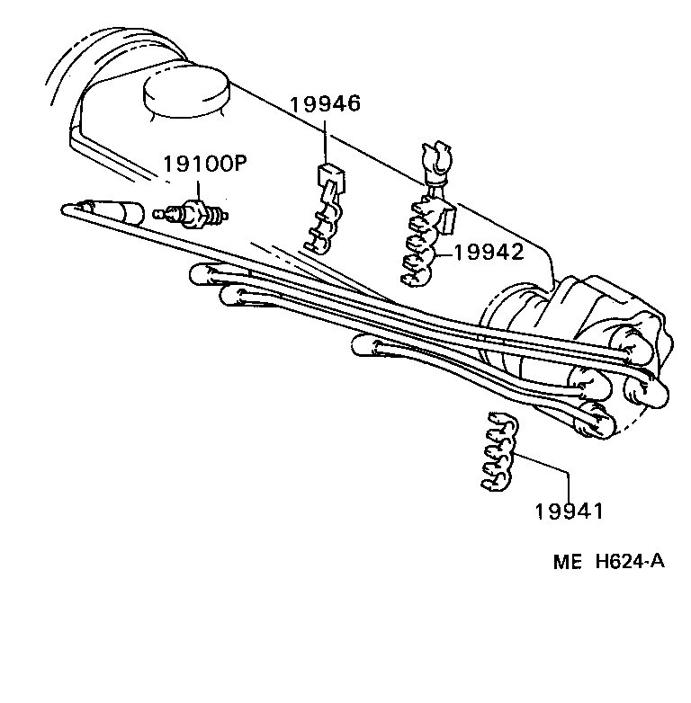 90929-01181 CLAMP, RESISTIVE CORD, NO.2 product image