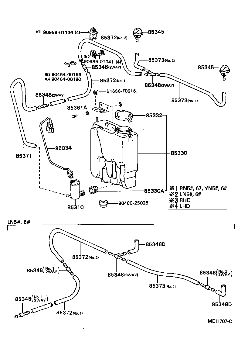 85034-89101 WIRE, WASHER product image