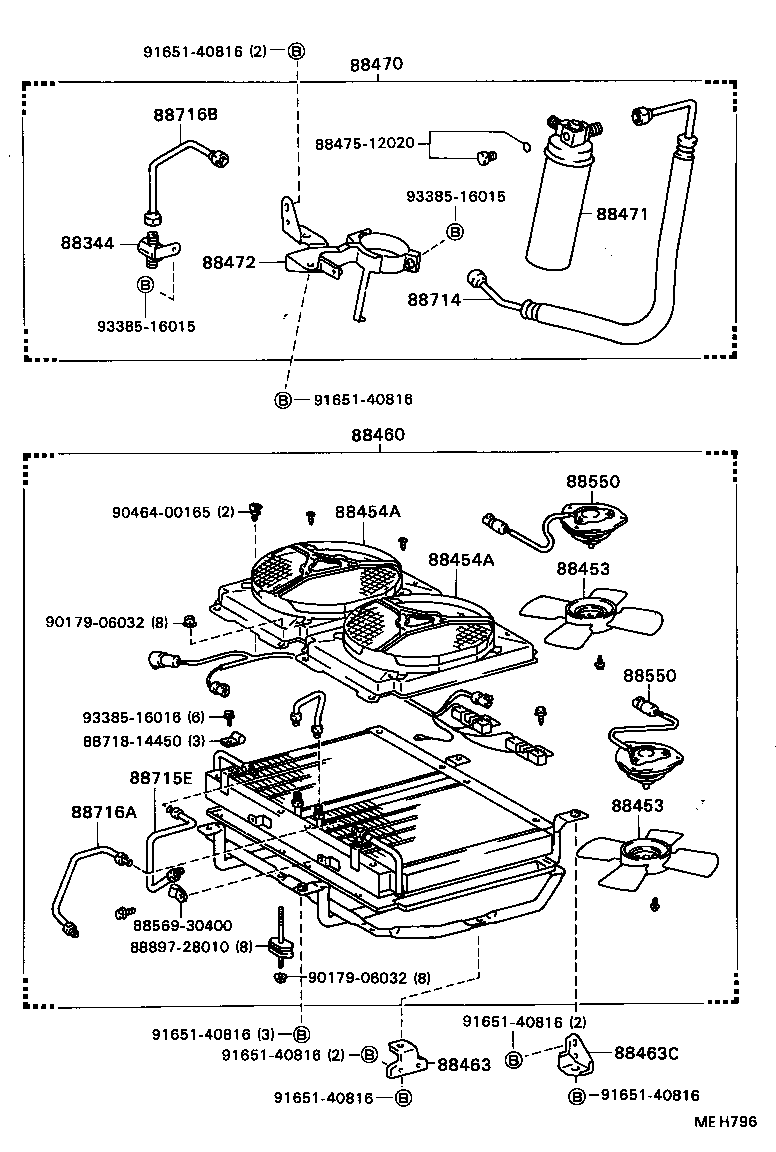 88481-87002 GLASS SUB-ASSY, SIGHT product image